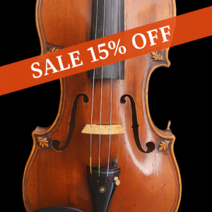 Derazey-Duiffopruggar Carved Head Violin